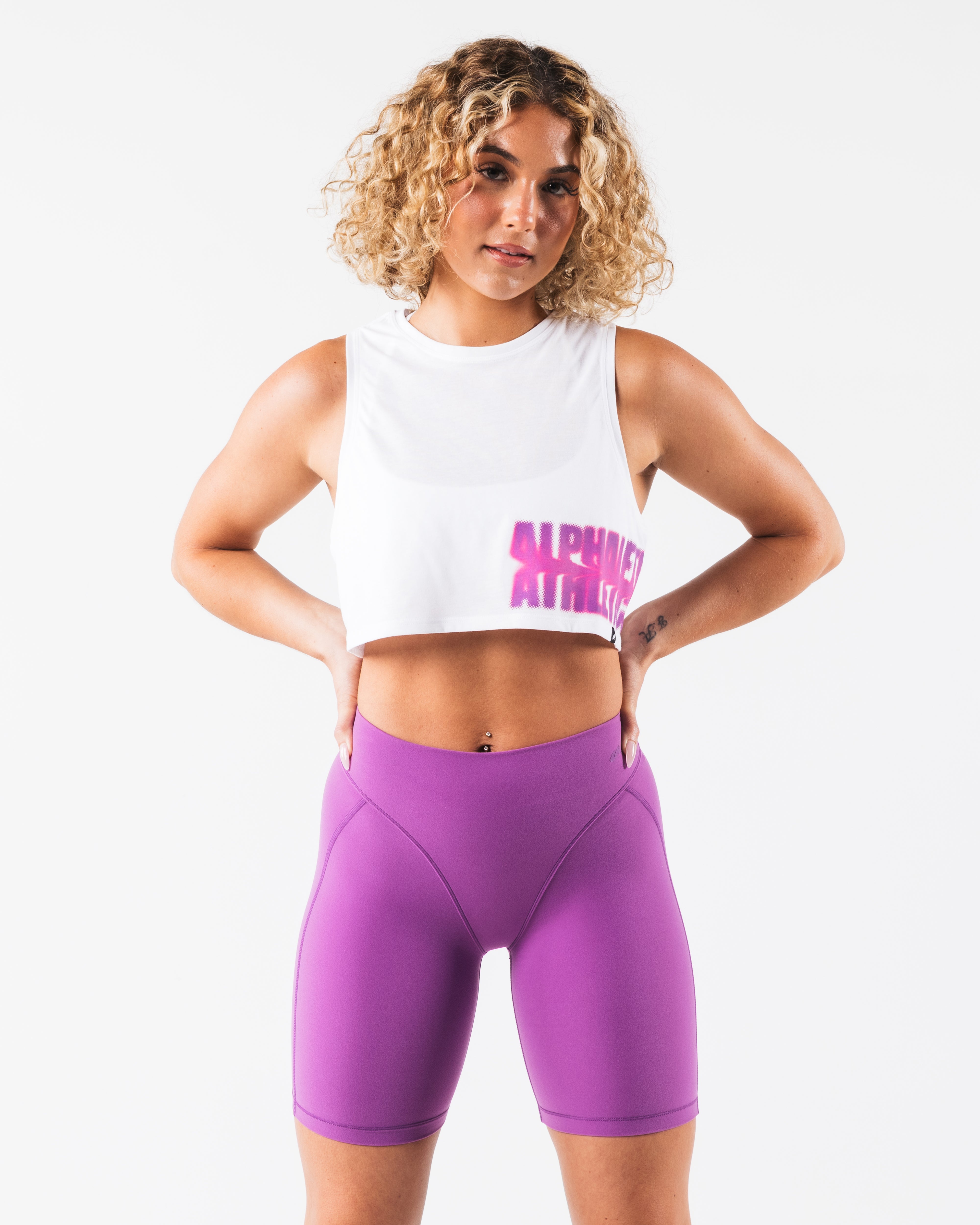 OT Muscle Tank - Graphic White