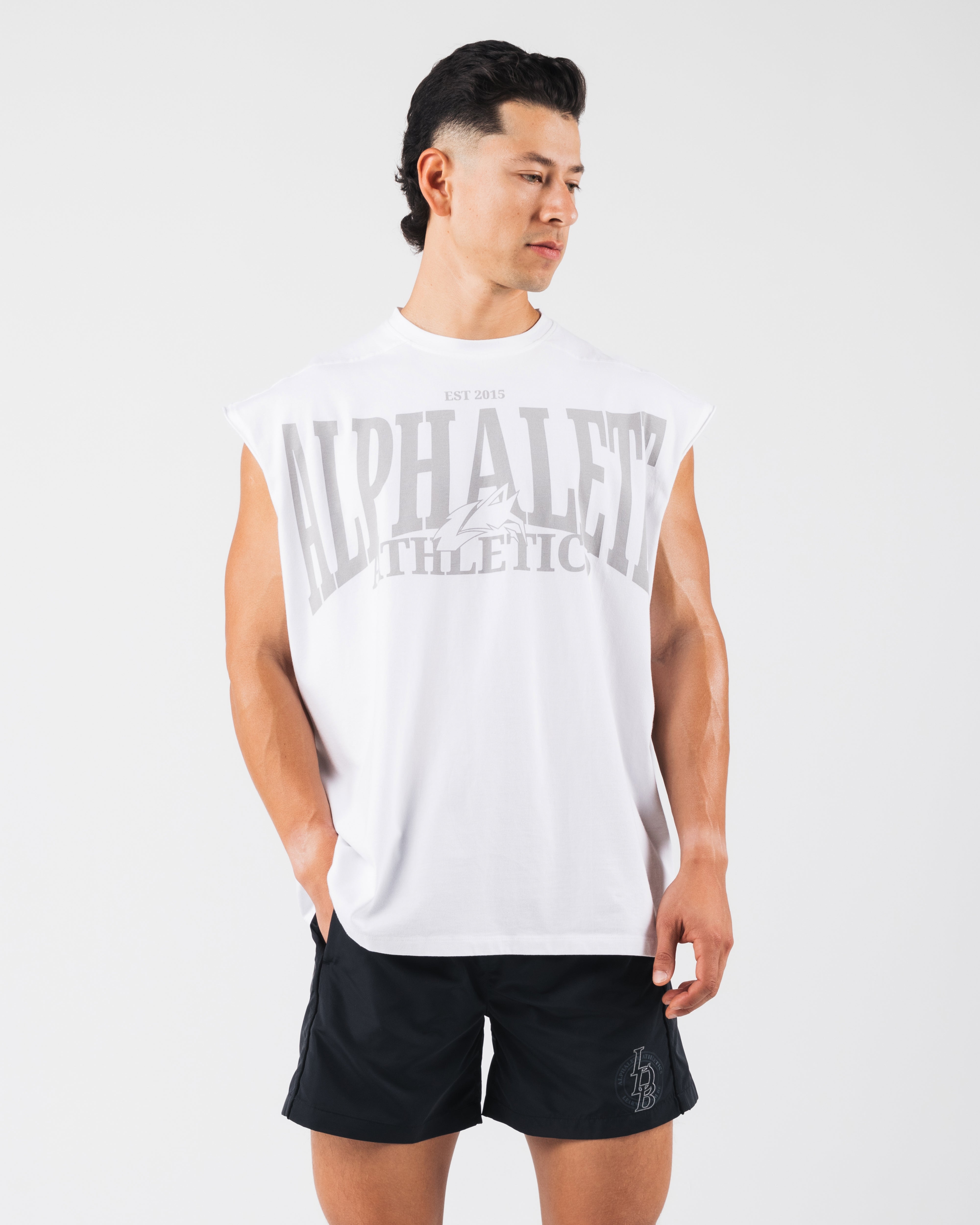 Vintage Muscle Tank - White